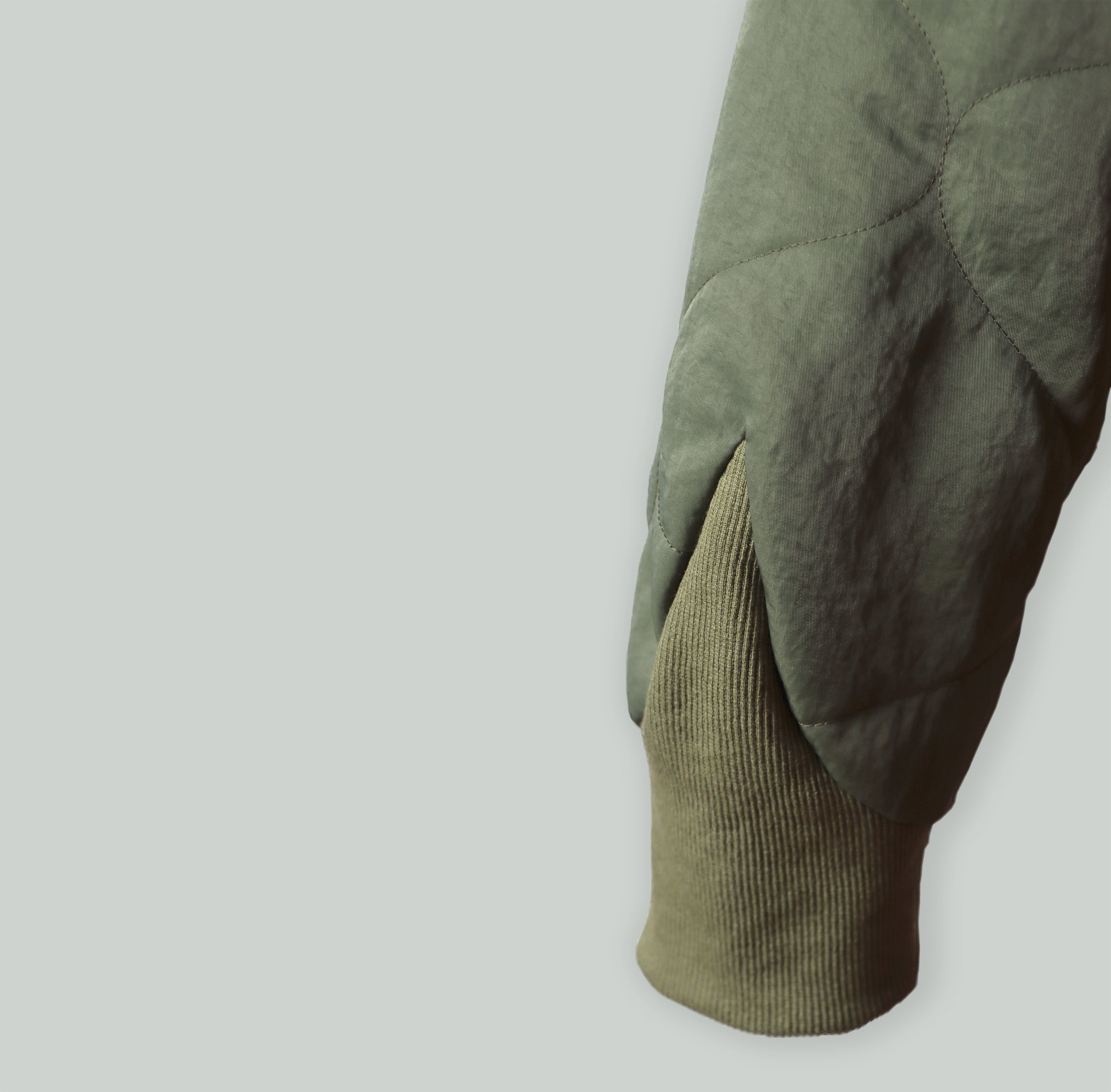 QUILTED SASHIKO BOMBER JACKET