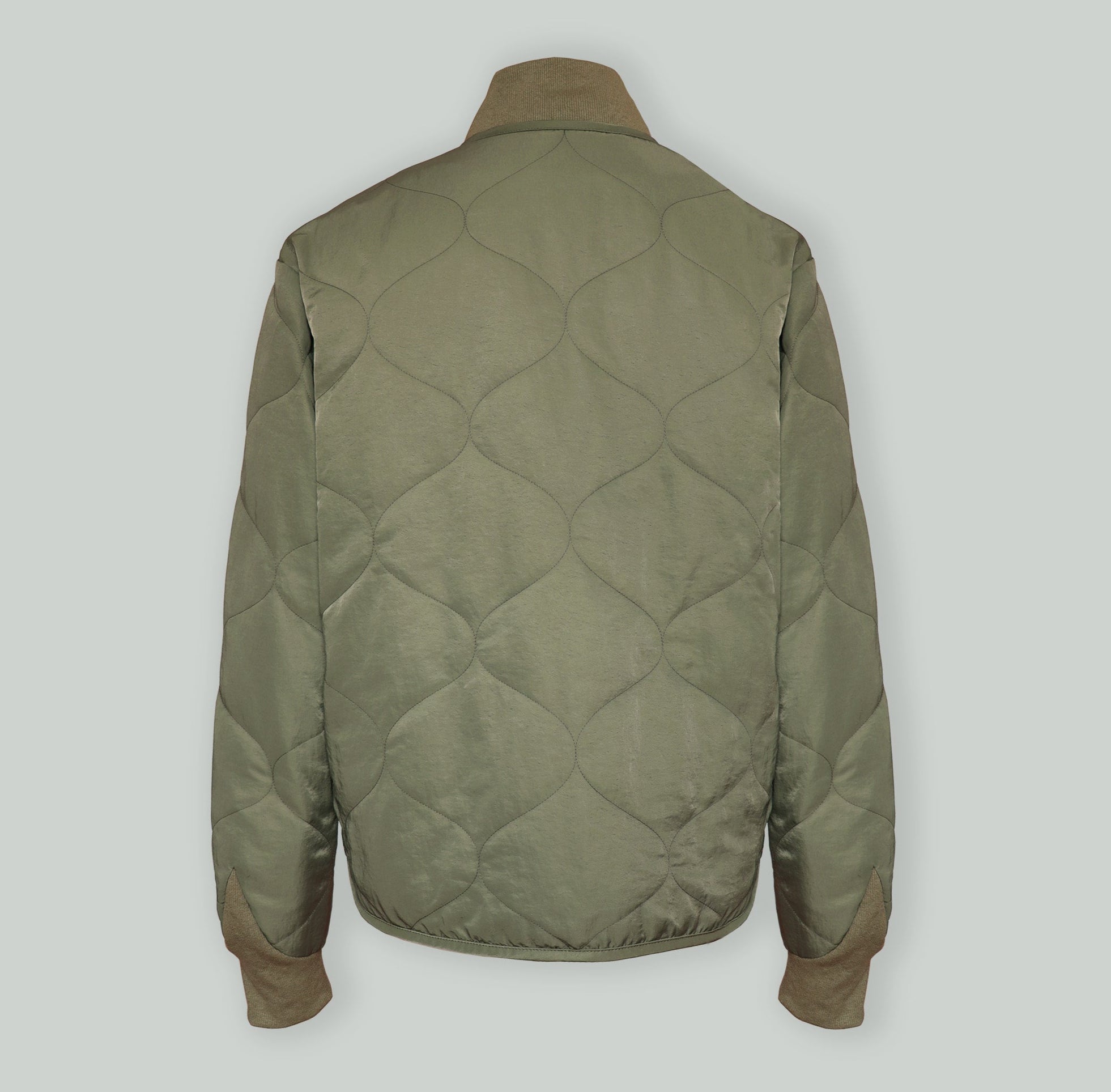 QUILTED SASHIKO BOMBER JACKET