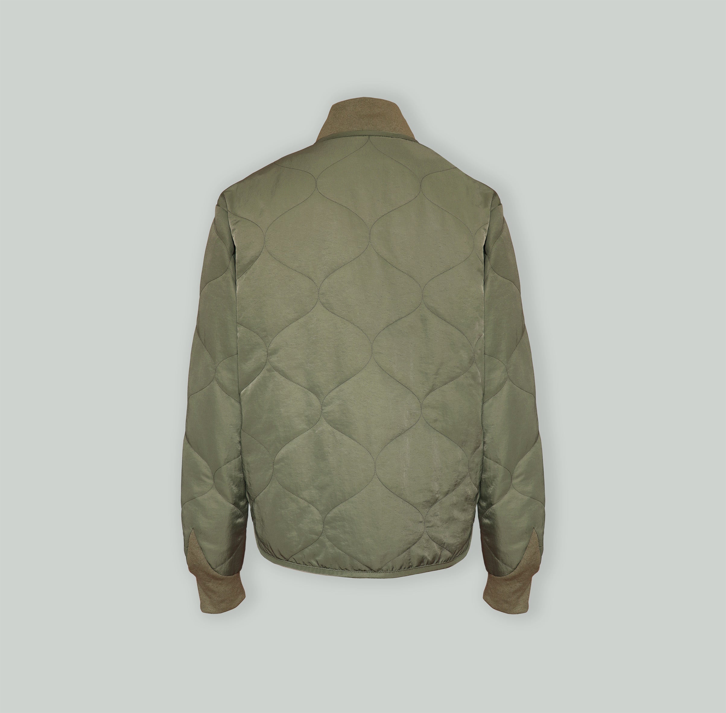 QUILTED SASHIKO BOMBER JACKET